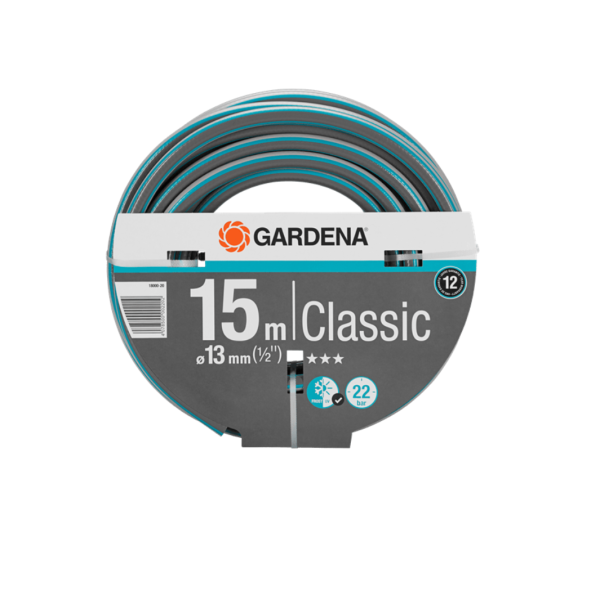 ΛΑΣΤΙΧΟ GARDENA CLASSIC 1/2" - 15 Μ.