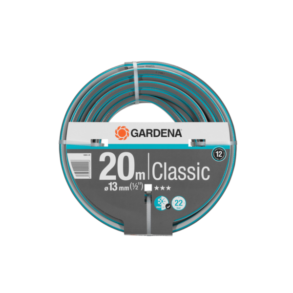 ΛΑΣΤΙΧΟ GARDENA CLASSIC 1/2" - 20 Μ.